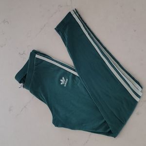 Emerald green running pants